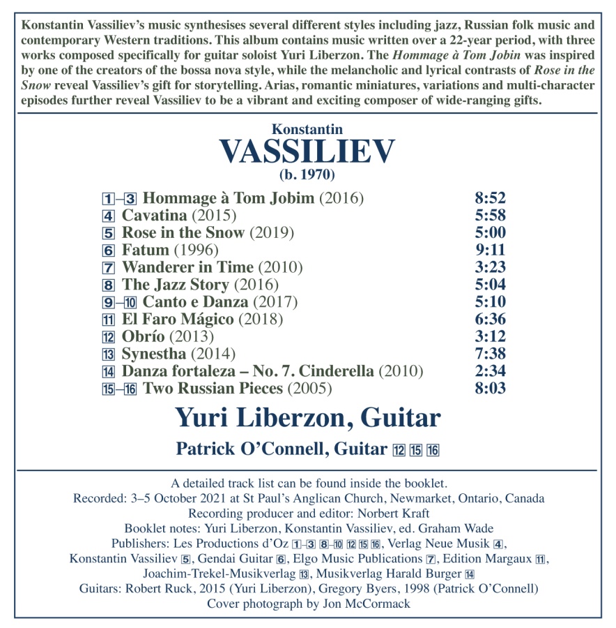 Vassiliev: Guitar Works Vol. 1 - slide-1