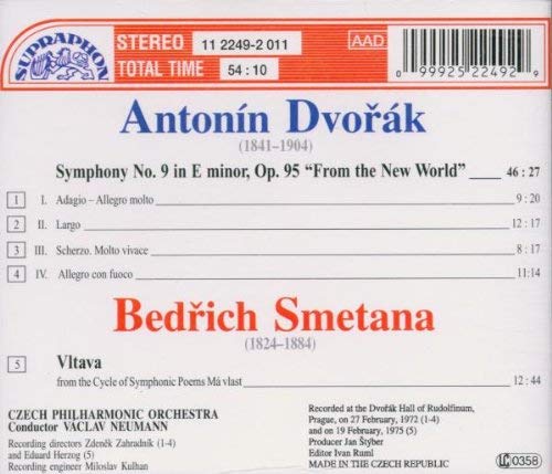 Dvorak: Symphony No. 9 / Smetana: Vltava - slide-1