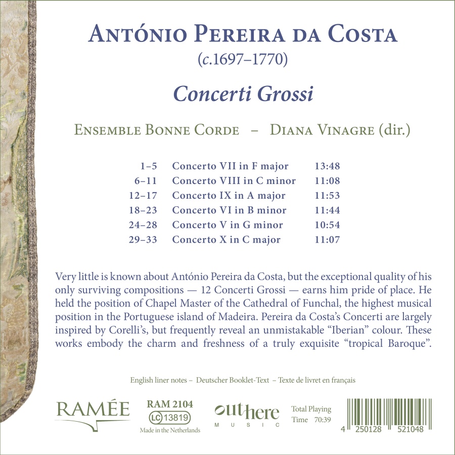Pereira da Costa: Concerti Grossi - slide-1