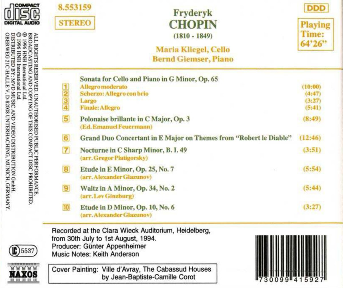 CHOPIN: Cello Sonata - slide-1