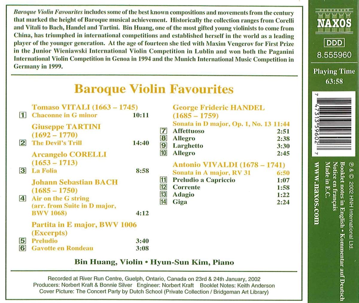 BAROQUE VIOLIN FAVOURITES - slide-1