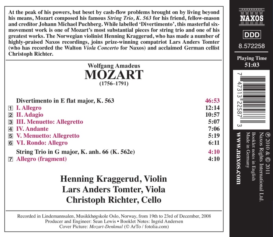 Mozart: Divertimento in E flat major - slide-1
