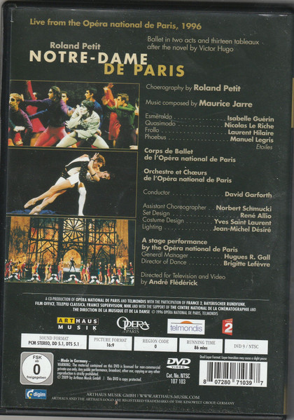 Roland Petit:Notre Dame de Paris - slide-1