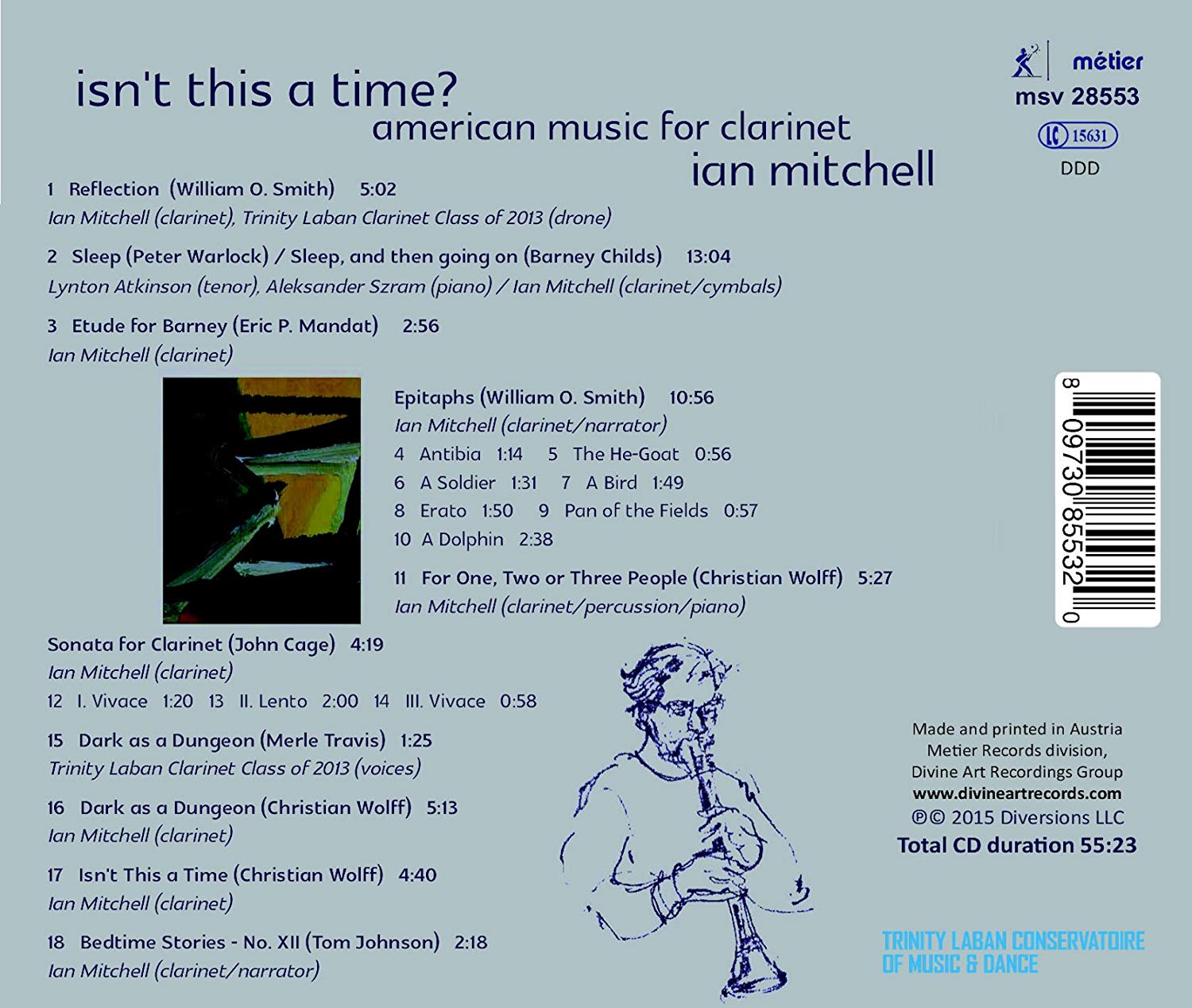 Isn´t this a time? - American Music for Clarinet: Cage Wolff … - slide-1