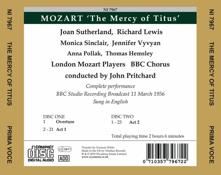 Mozart: The Mercy of Titus - slide-1