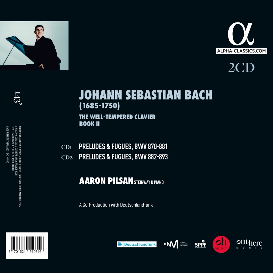 Bach: The Well-Tempered Clavier, Book II - slide-1