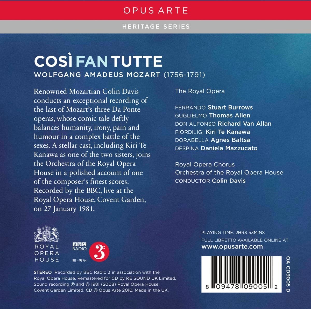 Mozart: Cosi fan tutte - slide-1