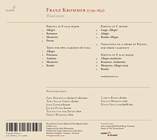 Krommer: Wind Sextets - slide-1