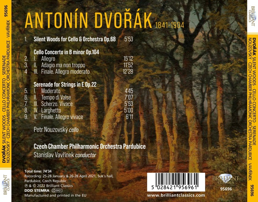 Dvořák: Cello Concerto; Silent Woods; Serenade - slide-1