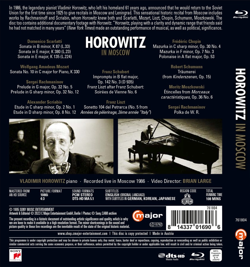 Horowitz in Moscow - slide-1
