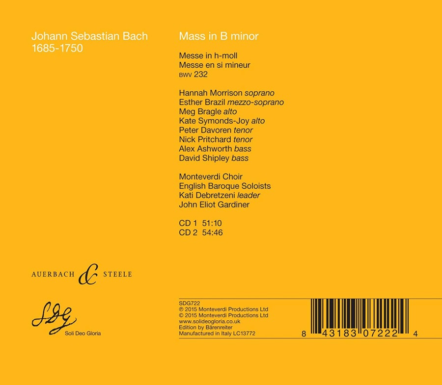 Bach: Mass in B minor - slide-1