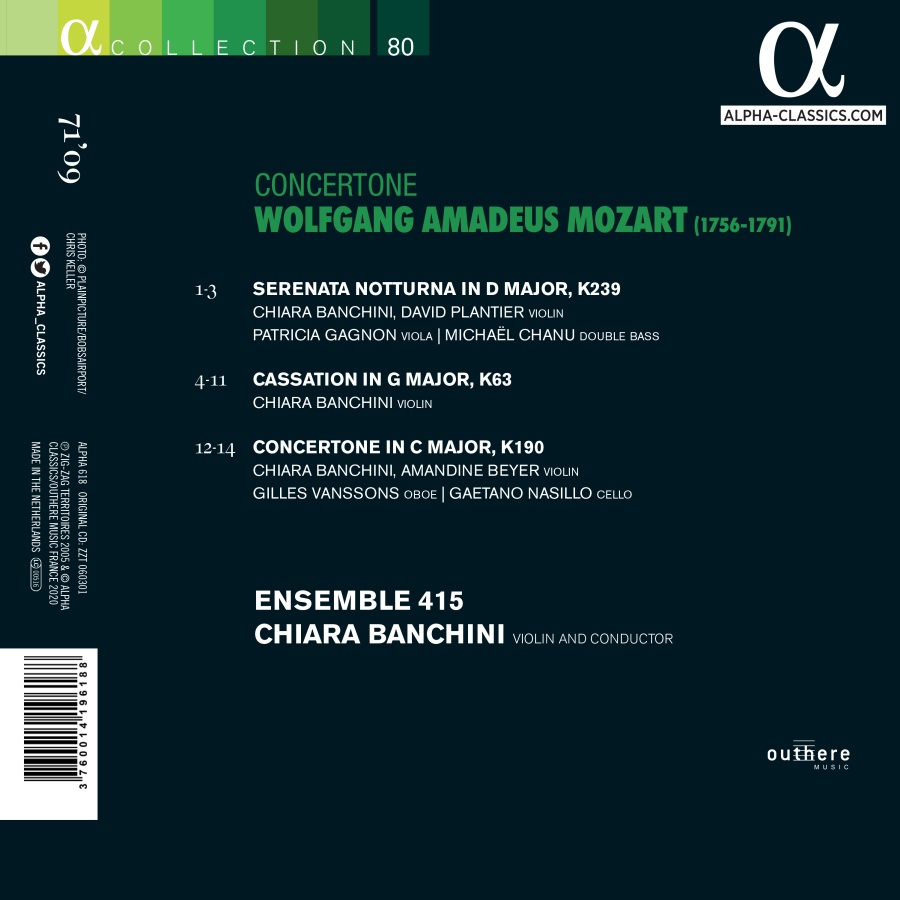 Mozart: Concertone - slide-1