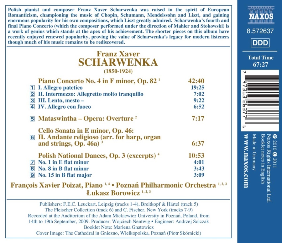 Scharwenka: Piano Concerto No. 4, Polish National Dances - slide-1