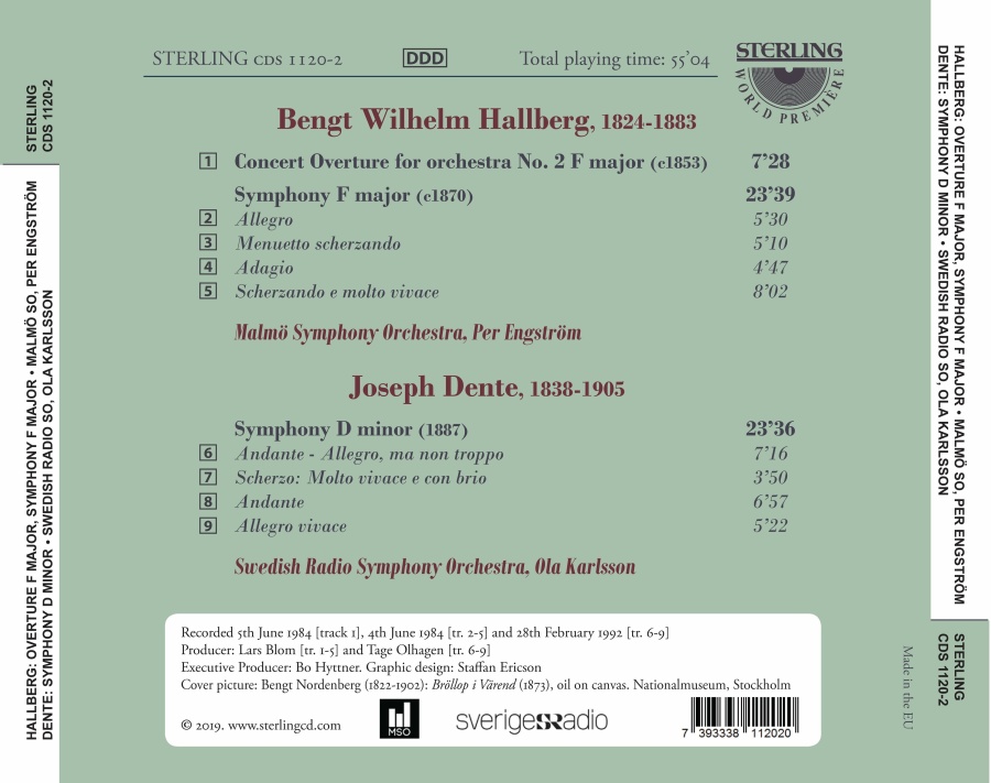 Hallberg & Dente: Orchestral Works - slide-1