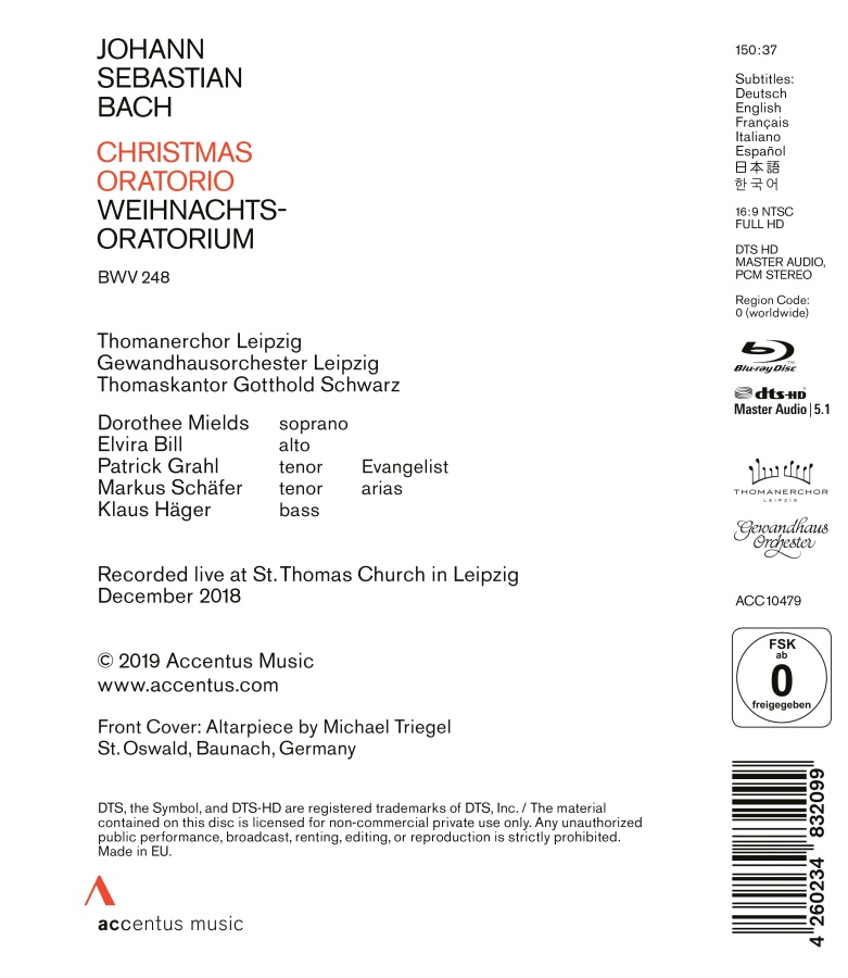 Bach: Christmas Oratorio BWV248 - slide-1