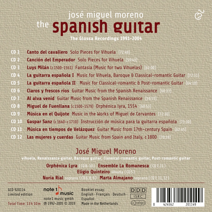 The Spanish Guitar - Glossa recordings - slide-1