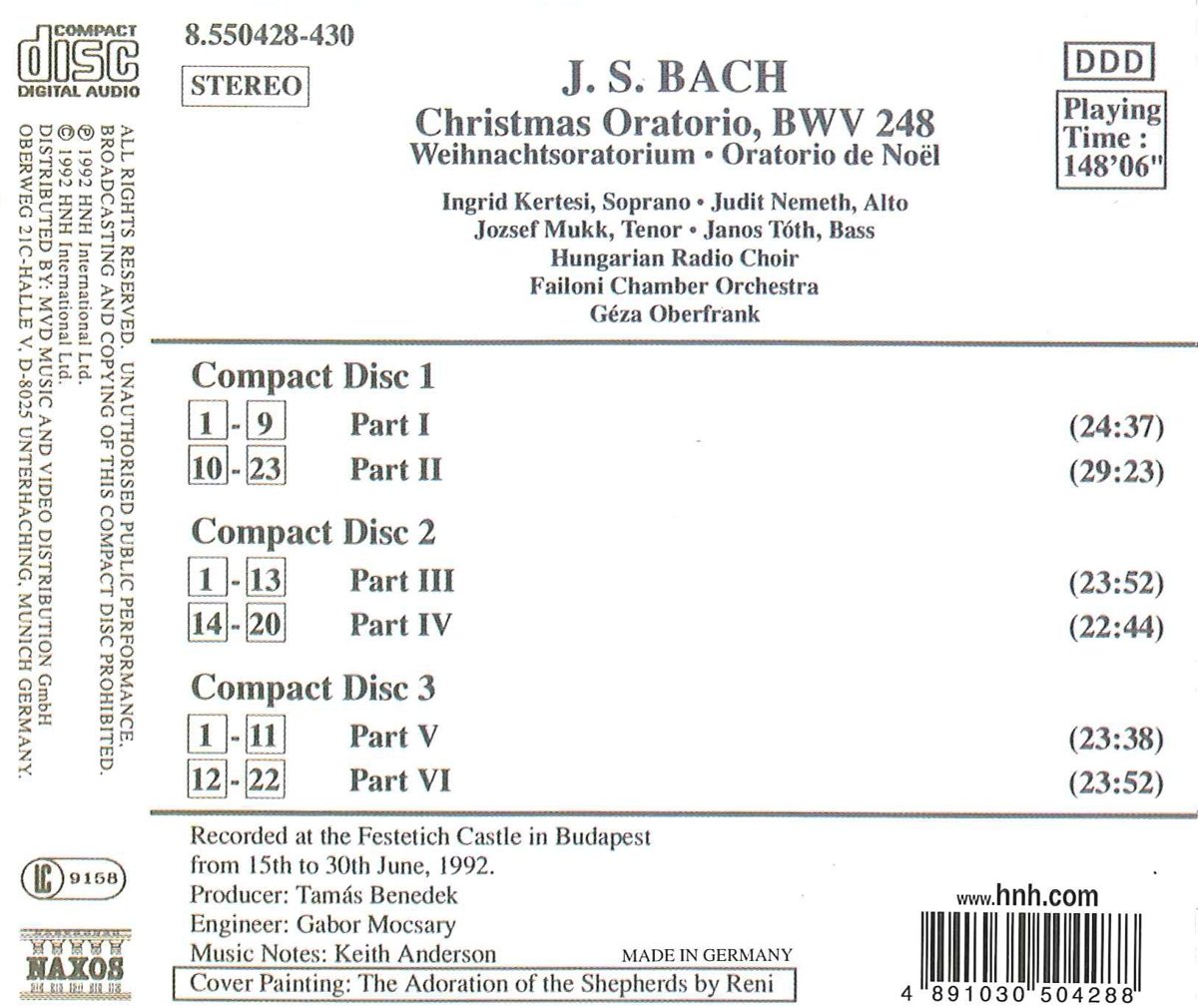 Bach: Christmas Oratorio - slide-1