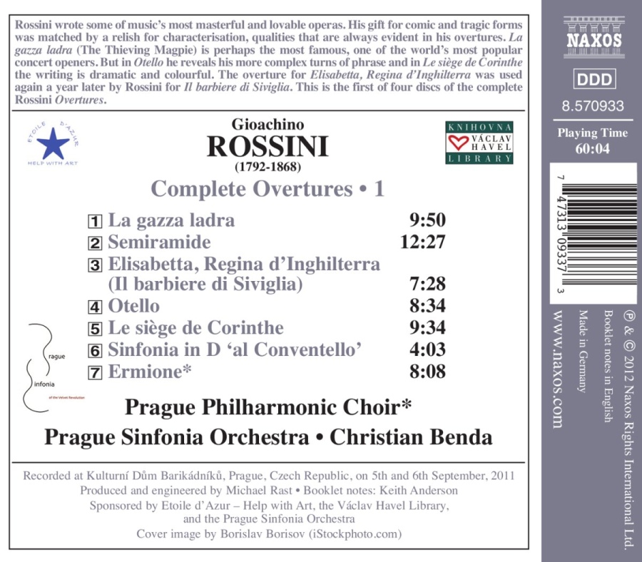 Rossini: Complete Overtures 1 - La gazza ladra, Semiramide, Otello - slide-1