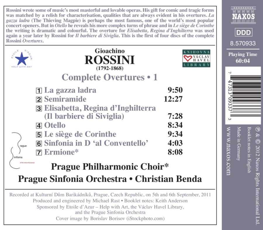 Rossini: Complete Overtures 1 - La gazza ladra, Semiramide, Otello - slide-1