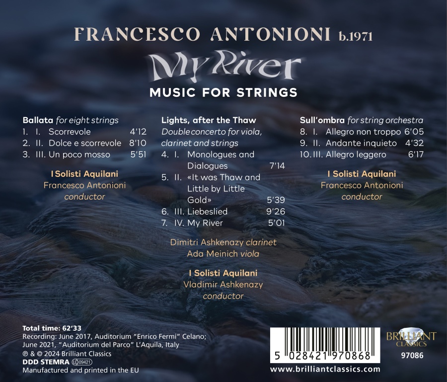 Antonioni: My River, Music for Strings - slide-1