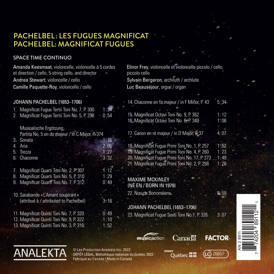 Pachelbel: Magnificat Fugues - slide-1