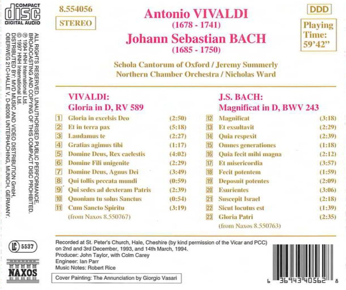Vivaldi: Gloria / Bach: Magnificat - slide-1