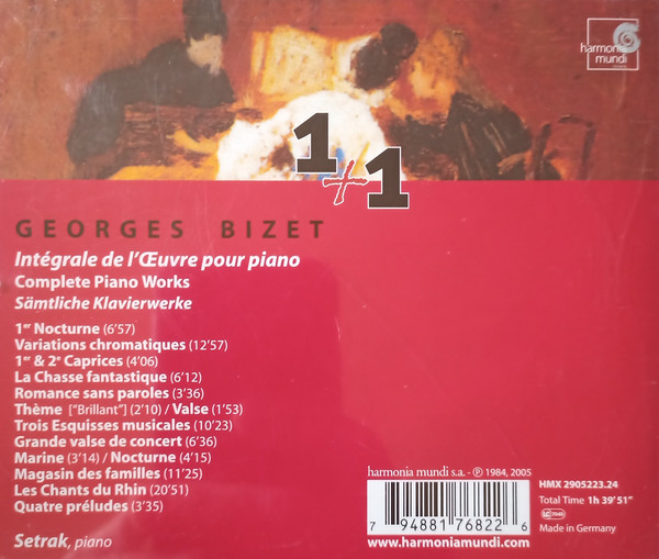 Bizet: Complete Piano Works  - slide-1