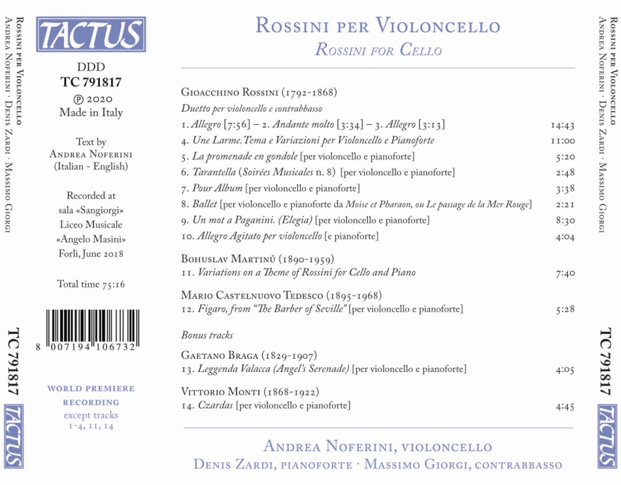 Rossini per violoncello - slide-1