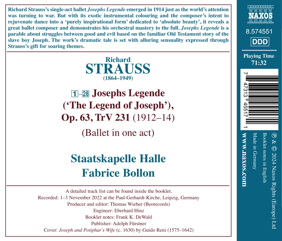 Strauss: Josephs Legende - slide-1