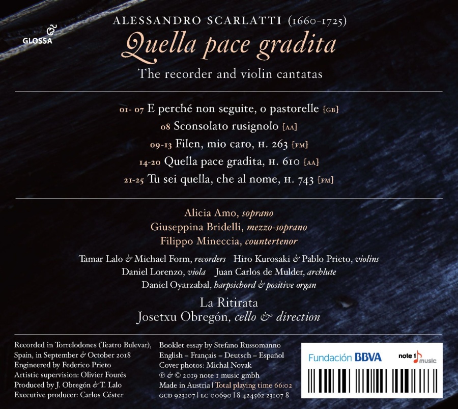 Scarlatti: Quella pace gradita - slide-1