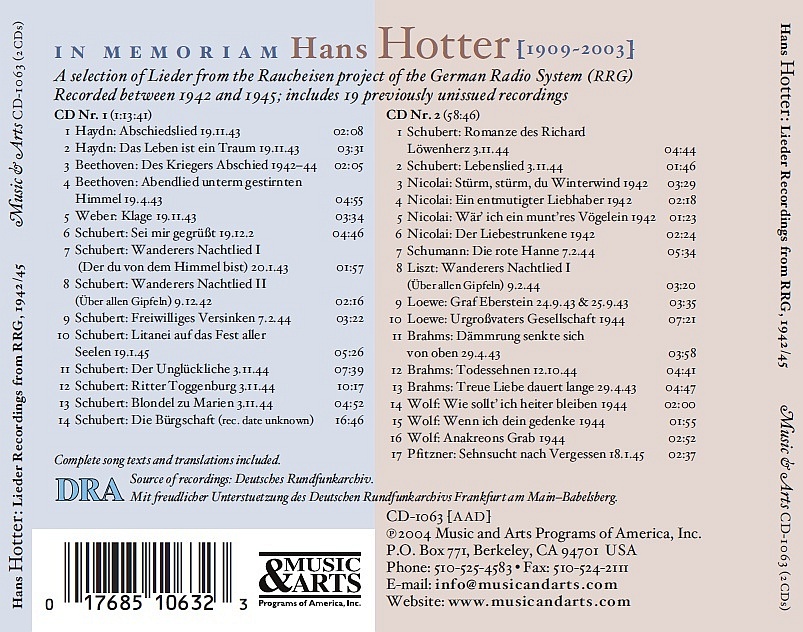 In Memoriam Hans Hotter - slide-1