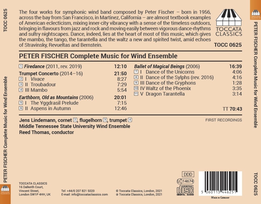 Fischer: Complete Music for Wind Ensemble - slide-1