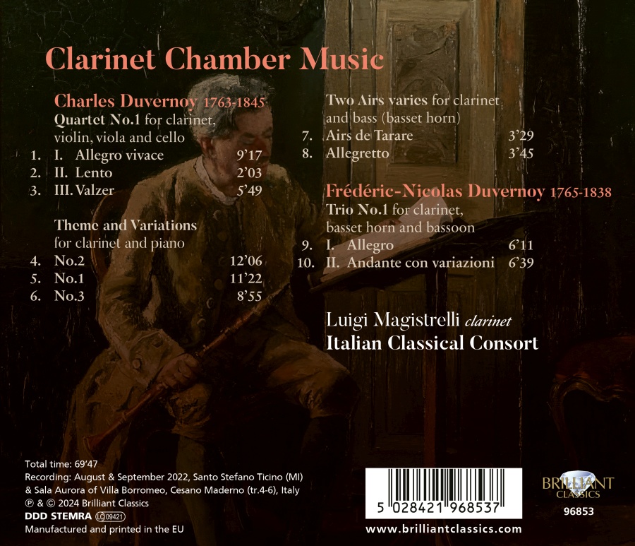 Duvernoy: Clarinet Chamber Music - slide-1