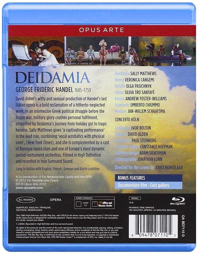 Handel: Deidamia - slide-1