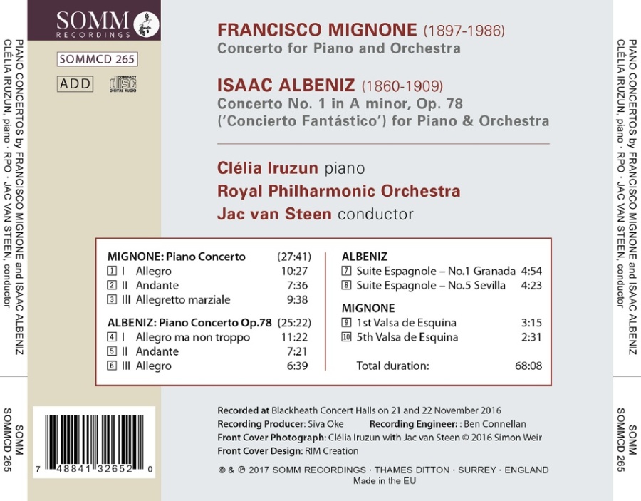 Albeniz & Mignone: Piano Concertos - slide-1