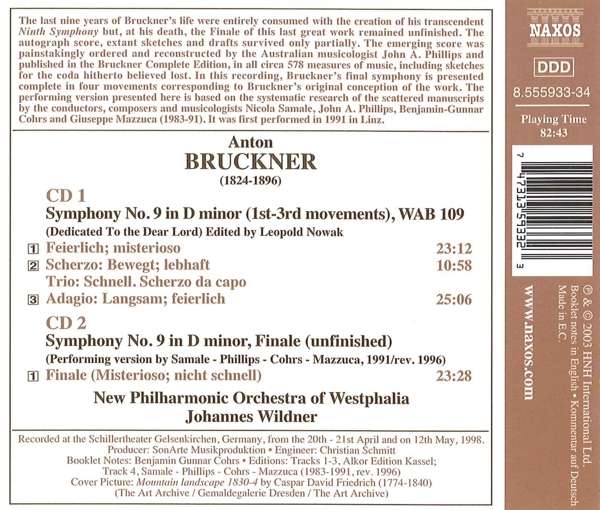 BRUCKNER: Symphony no. 9 - slide-1