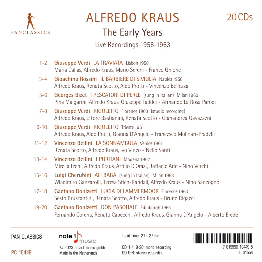 Alfredo Kraus - The Early Years - slide-1