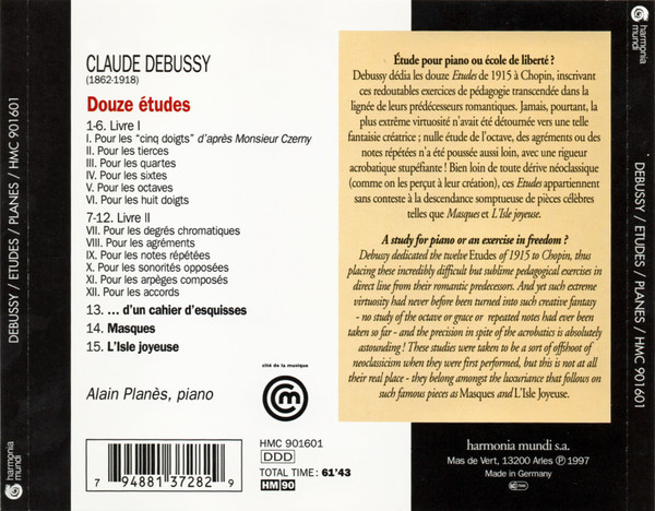 Debussy: Etudes pour piano - slide-1