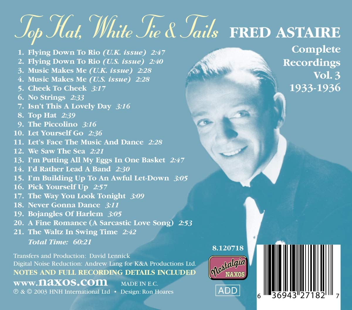 Fred Astaire: Top Hat, White Tie And Tails Vol. 3 - slide-1