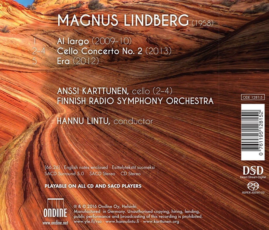 Lindberg: Al largo Cello Concerto No. 2 Era - slide-1