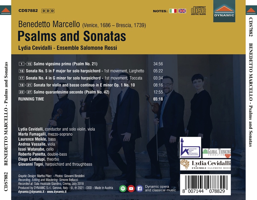 Marcello: Psalms and Sonatas - slide-1