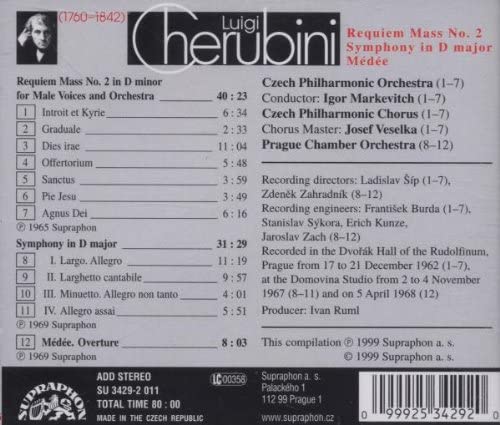 Cherubini: Requiem Symphony in D, Medee - slide-1