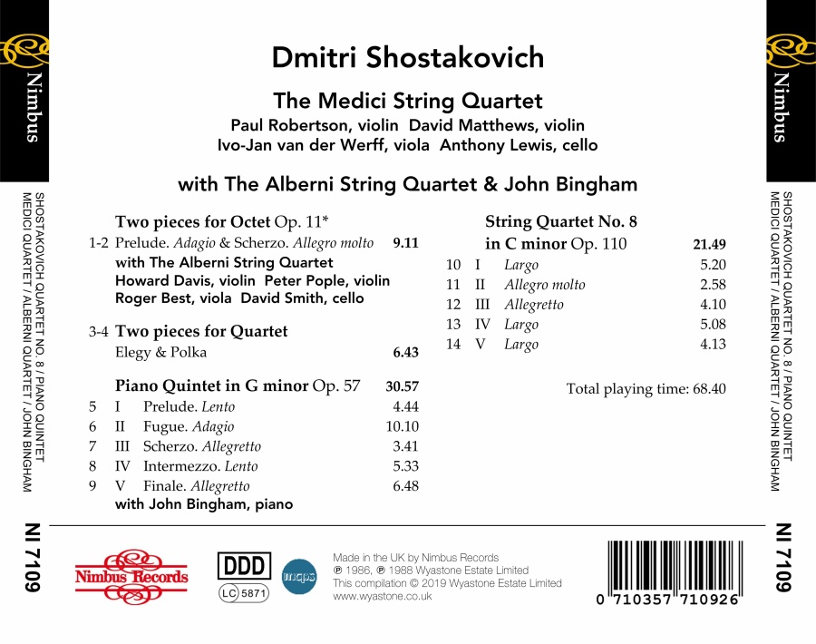 Shostakovich: Quartet/Quintet - slide-1