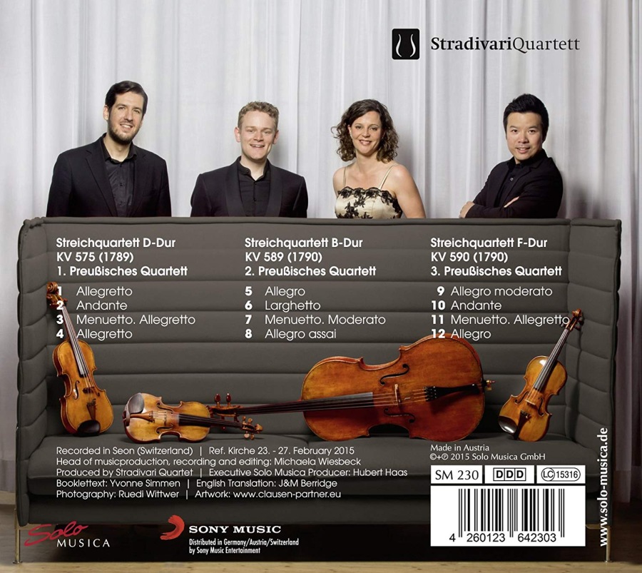 Mozart: Prussian Quartets KV 575, 589, 590 - slide-1