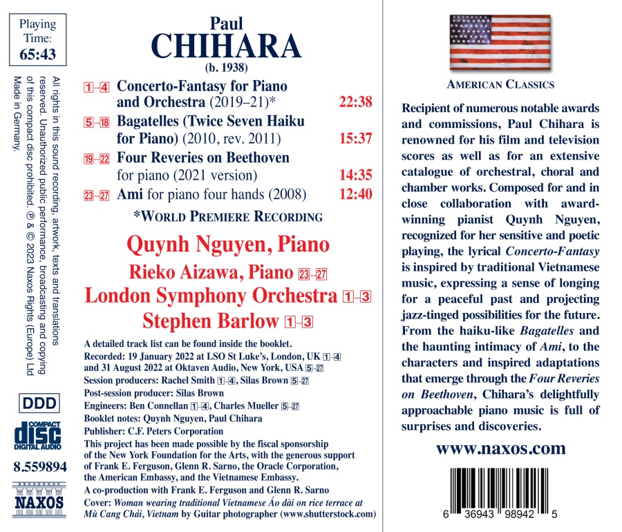 Chihara: Concerto-Fantasy for Piano and Orchestra - slide-1