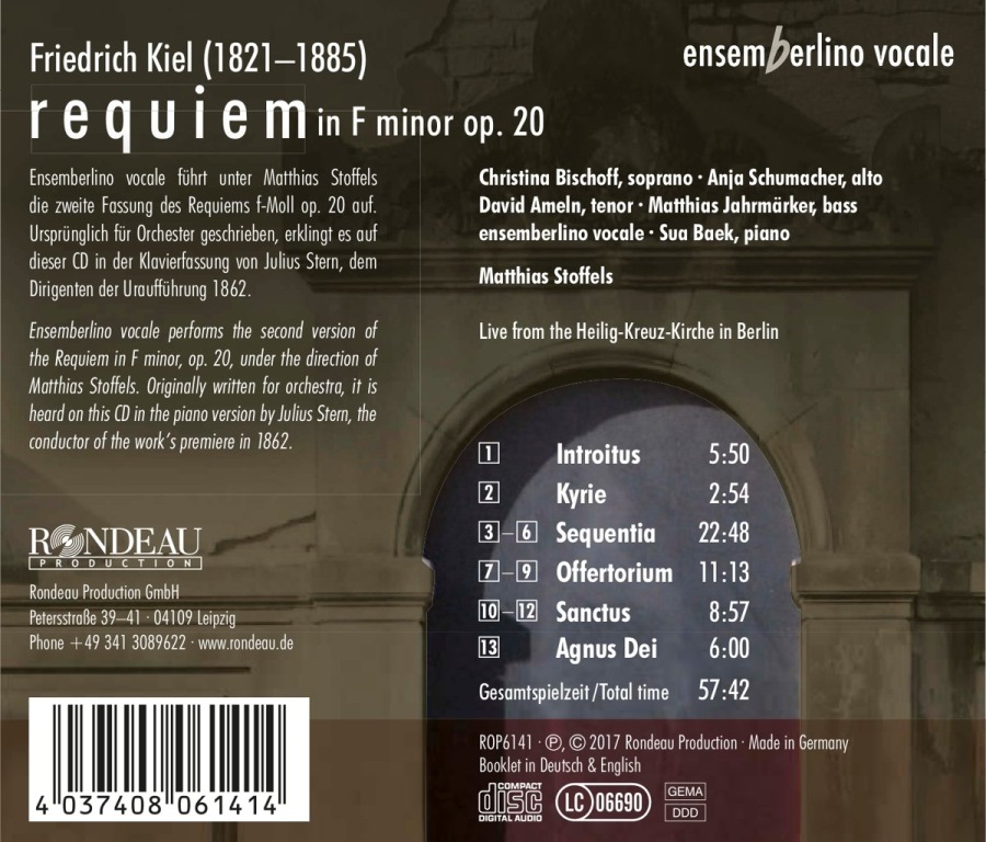 Kiel: Requiem in F minor op. 20 - slide-1
