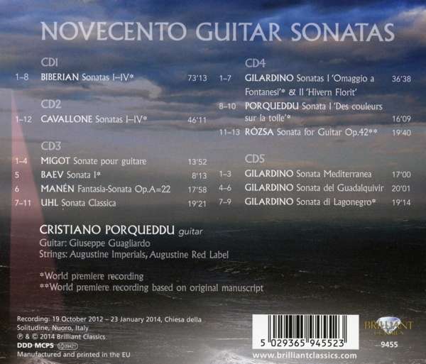 Novecento Guitar Sonatas - slide-1