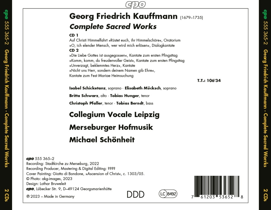 Kauffmann: Complete Sacred Works - slide-1
