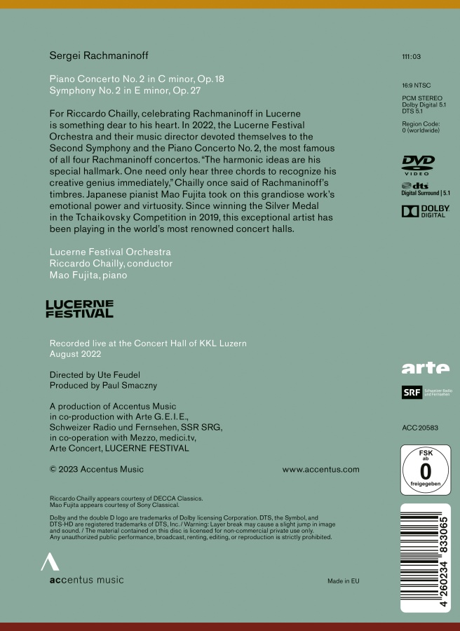 Rachmaninoff: Piano Concerto No. 2; Symphony No. 2 - slide-1