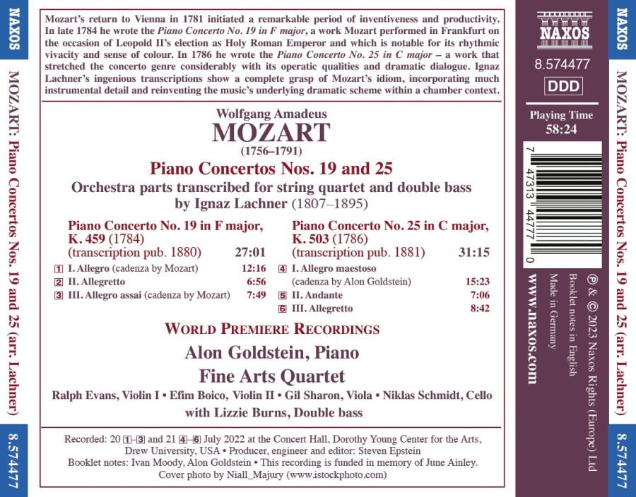 Mozart: Piano Concertos Nos. 19 & 25 - slide-1